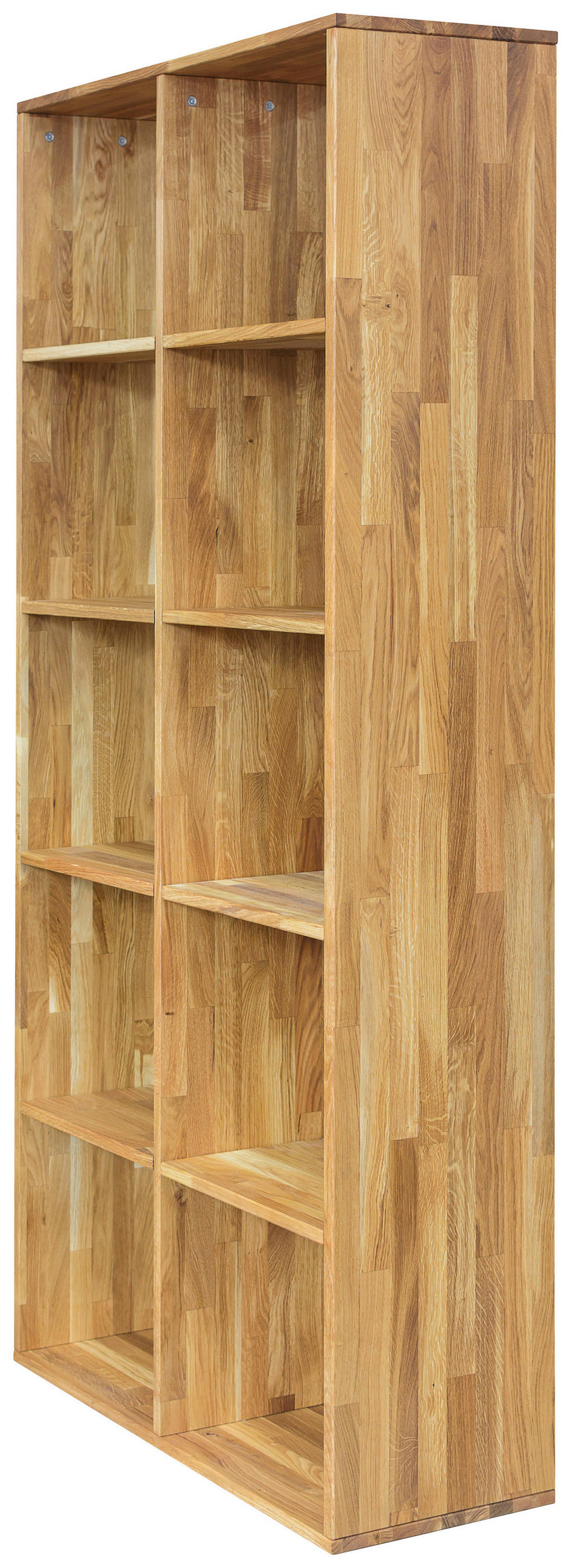 ETAJERĂ  75,4/186/35 cm culoare lemn stejar  - culoare lemn stejar, Natur, lemn (75,4/186/35cm) - Livetastic