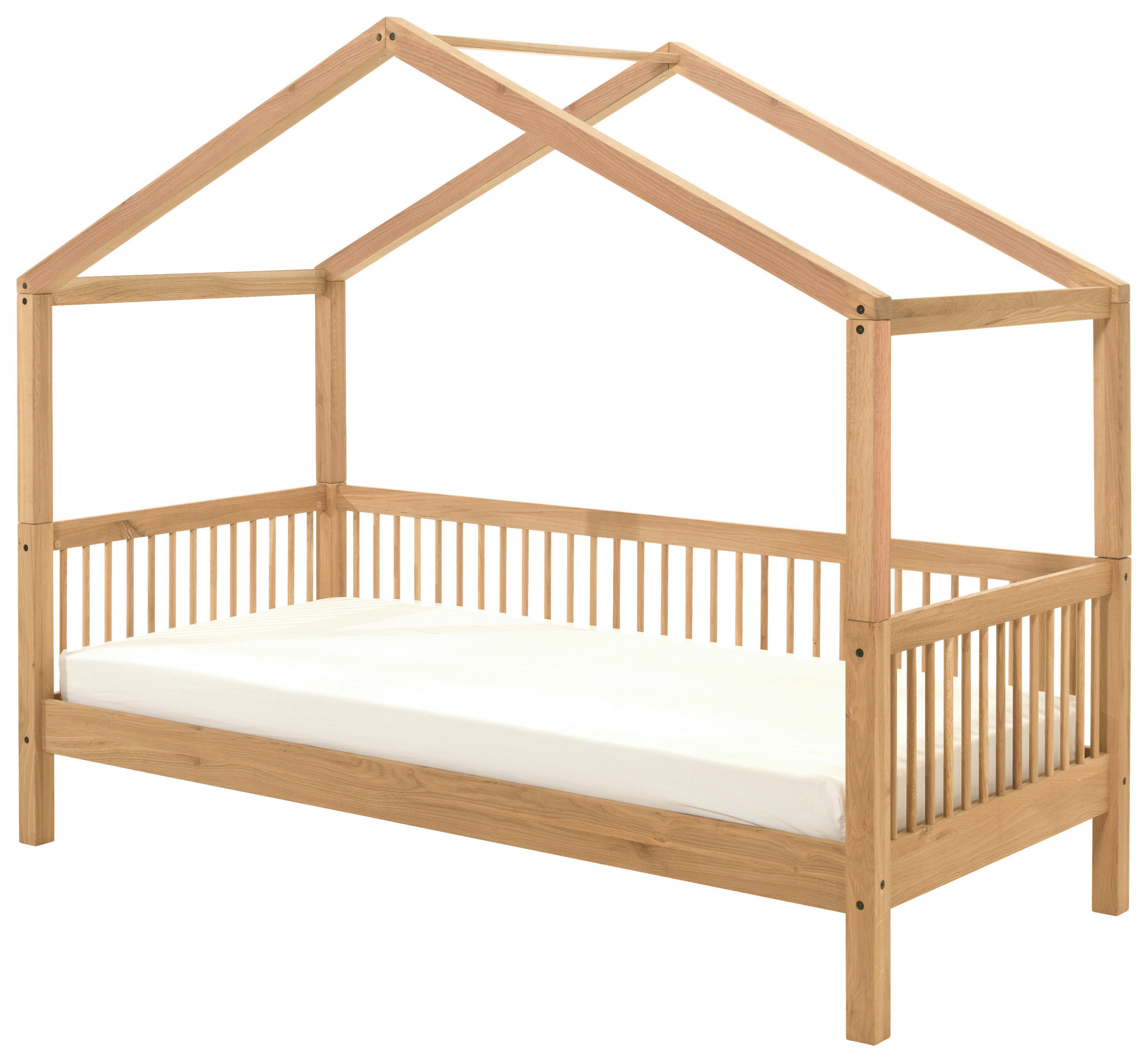 HAUSBETT Rollrost 90/200 cm  - Naturfarben, MODERN, Holz (90/200cm) - MID.YOU