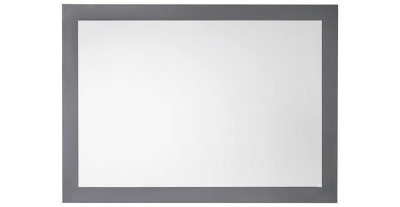 WANDSPIEGEL 83,1/60,4/8 cm    in rechteckig  - Grau Hochglanz, Design, Glas/Holzwerkstoff (83,1/60,4/8cm) - Carryhome