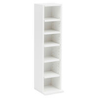 REGAL 21/91/20 cm bela  - bela, Konvencionalno, leseni material (21/91/20cm) - MID.YOU