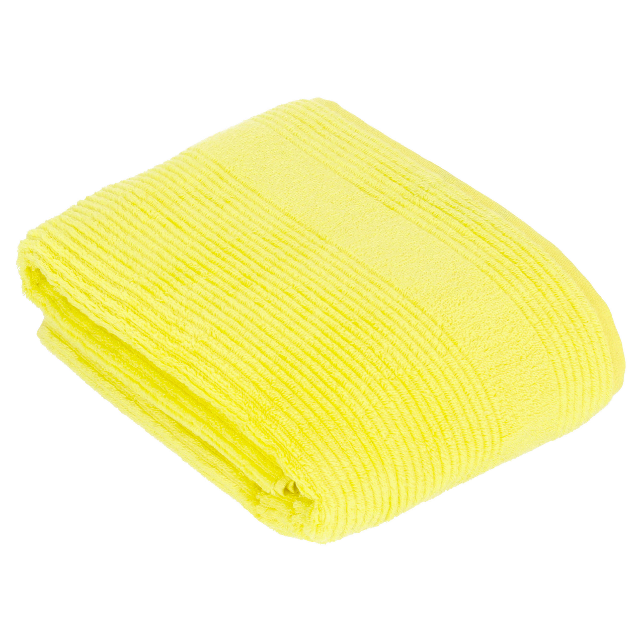 BADETUCH Tomorrow Gelb 100/150 cm  - Gelb, Basics, Textil (100/150cm) - Vossen