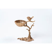 DEKORAČNÁ MISKA - zlatá, Design, kov (21,5/22,5/10cm) - Ambia Home