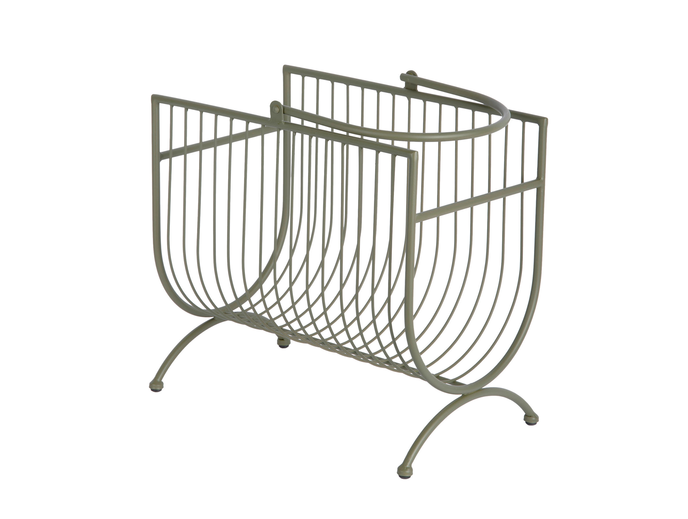 ZEITSCHRIFTENORDNER Metall Grün  - Grün, Basics, Metall (35/20.5/50cm) - Leitmotiv