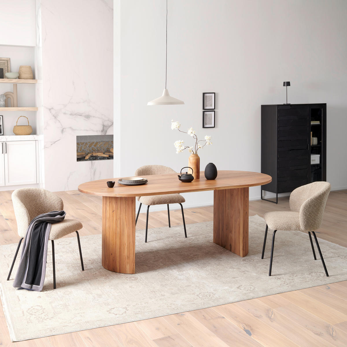 ESSTISCH in Holz  - Naturfarben, MODERN, Holz (200/100/76cm) - MID.YOU