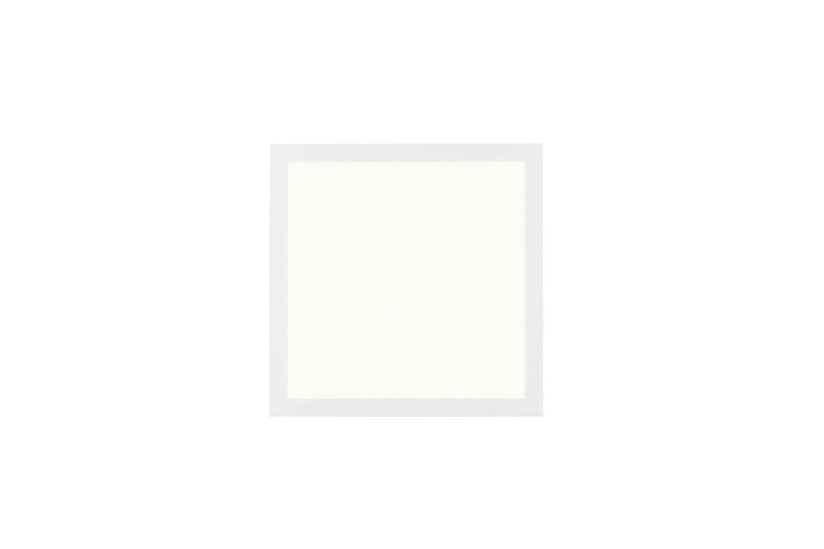 LED-DECKENLEUCHTE 29.5/6/29.5 cm   - Weiß, Basics, Metall (29.5/6/29.5cm)