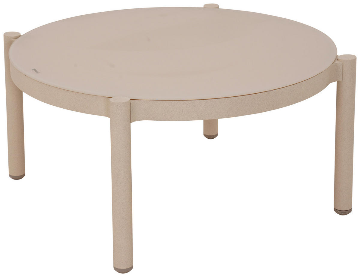 GARTENSET 4-teilig  - Beige/Hellgrau, Design, Glas/Textil - Ambia Garden