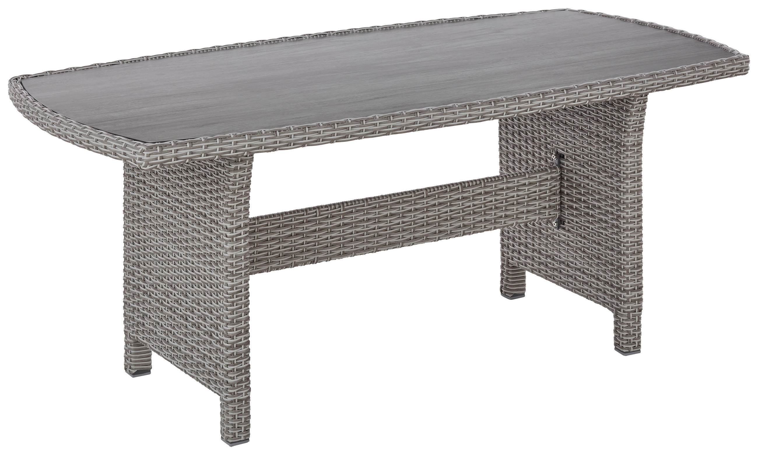 STO ZA BAŠTU 150/80/67 cm  - siva, Romantično / Seoski, staklo/metal (150/80/67cm) - Ambia Garden