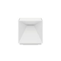 AKKU-TISCHLEUCHTE Nutalis 10/10/10 cm   - Weiß, Design, Metall (10/10/10cm)