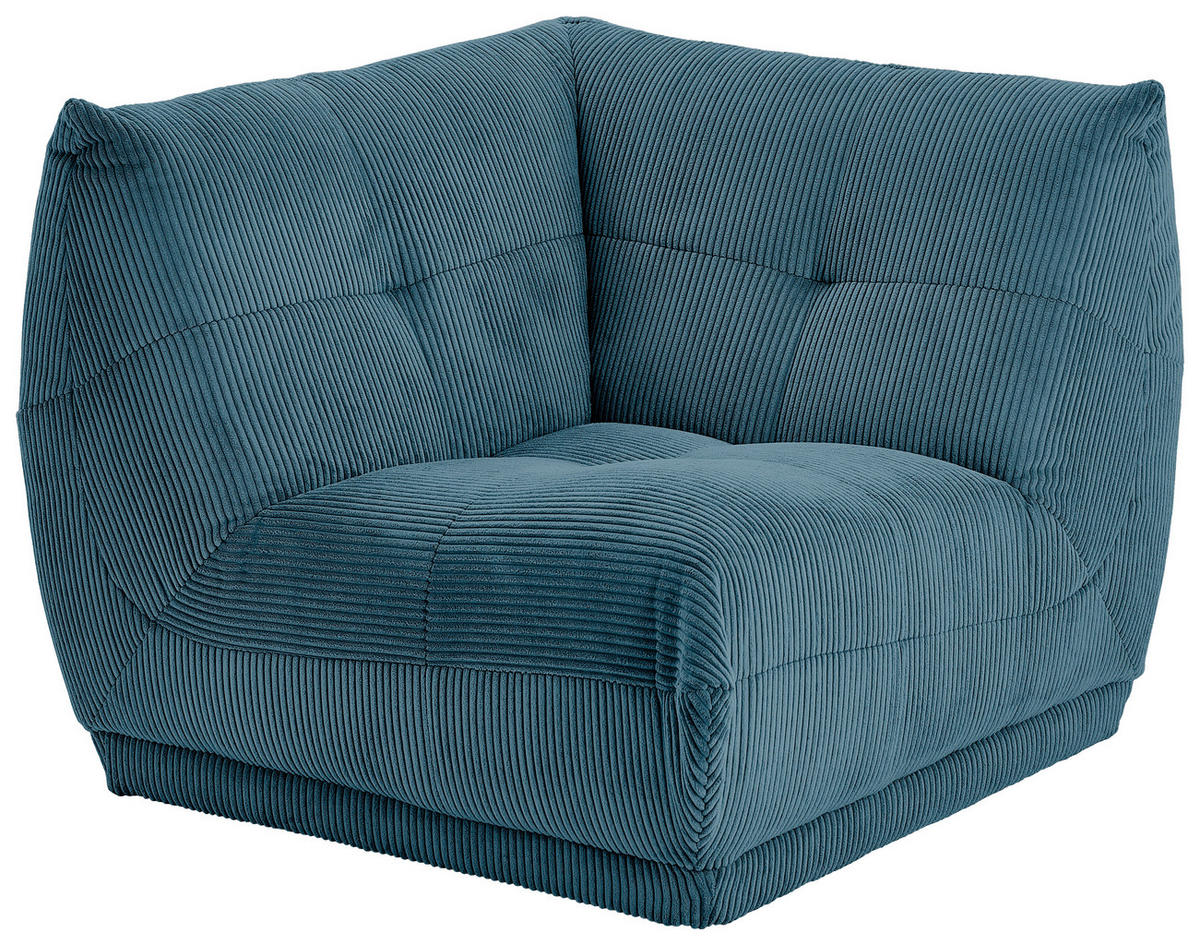 SOFFMODUL i manchester petrol  - petrol, Trend, textil (105/80/105cm) - Livetastic