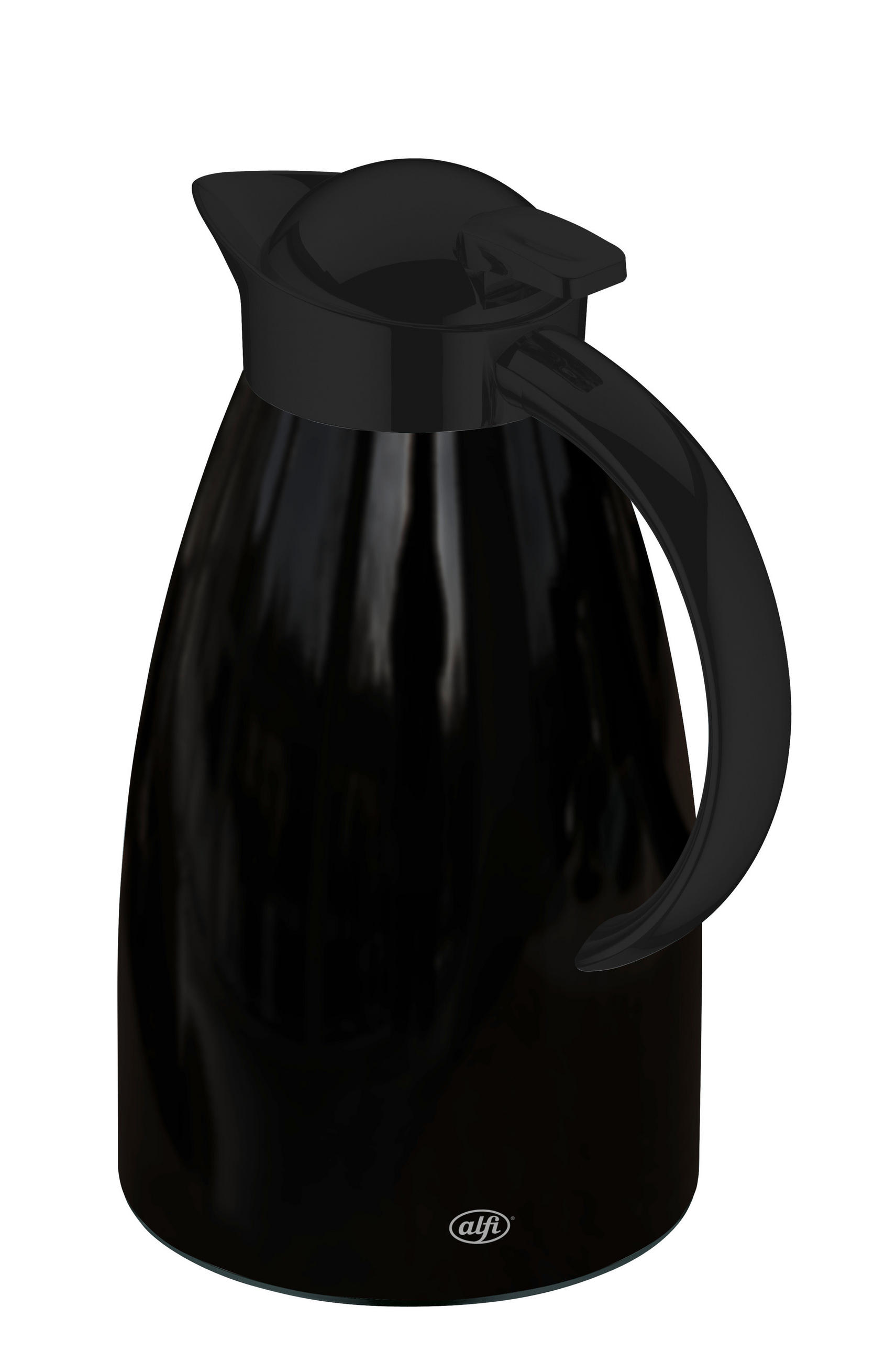 ISOLIERKANNE SIGNO 1 L - Schwarz, Basics, Kunststoff/Metall (1,0l) - Alfi