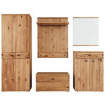 GARDEROBE in 260/208/37 cm - Natur, Holz/Holzwerkstoff (260/208/37cm) - Waldwelt