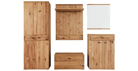 GARDEROBE  in 260/208/37 cm  - Natur, Holz/Holzwerkstoff (260/208/37cm) - Waldwelt