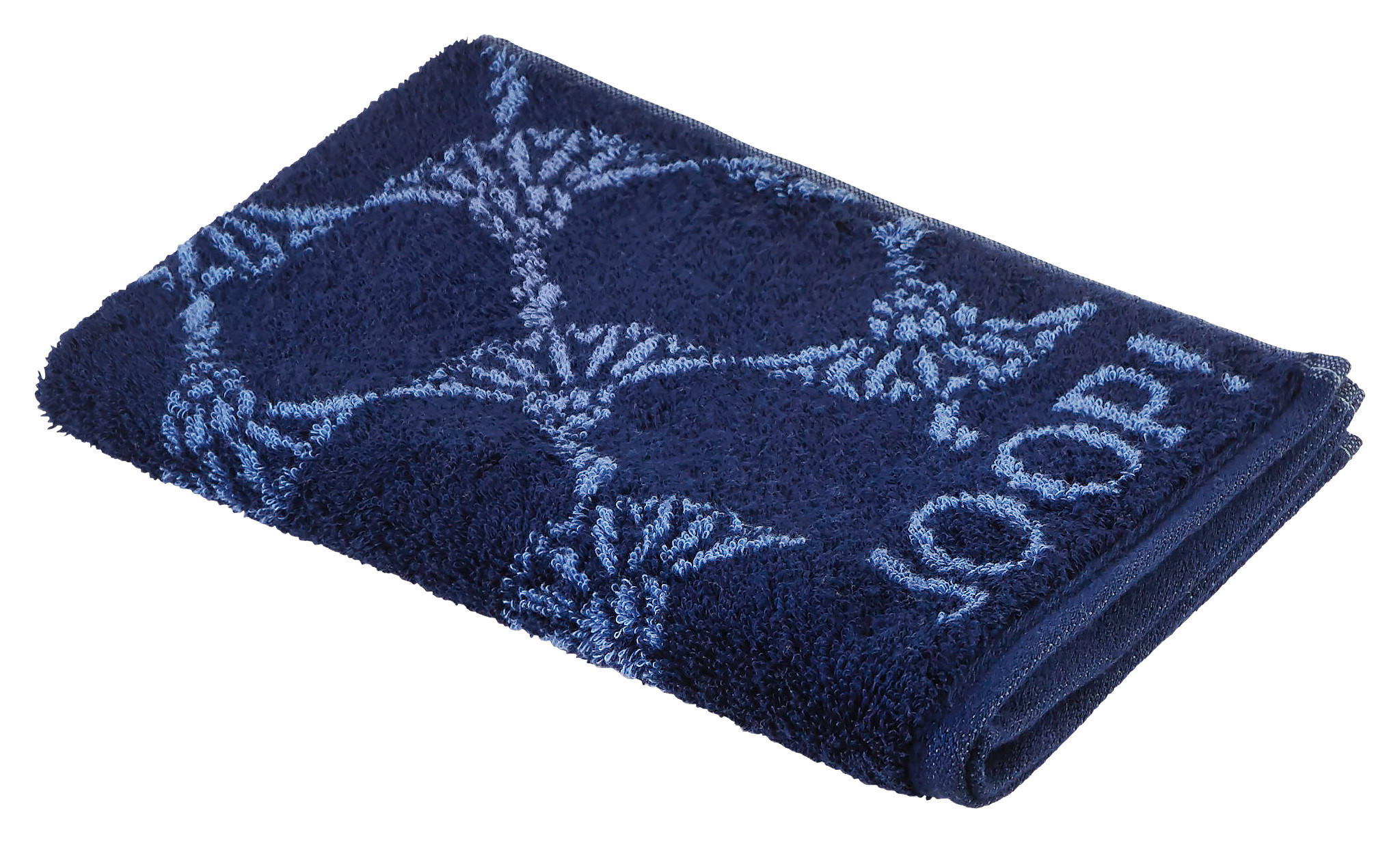 RUČNÍK PRO HOSTY, 30/50 cm, tmavě modrá - tmavě modrá, Design, textil (30/50cm) - Joop!