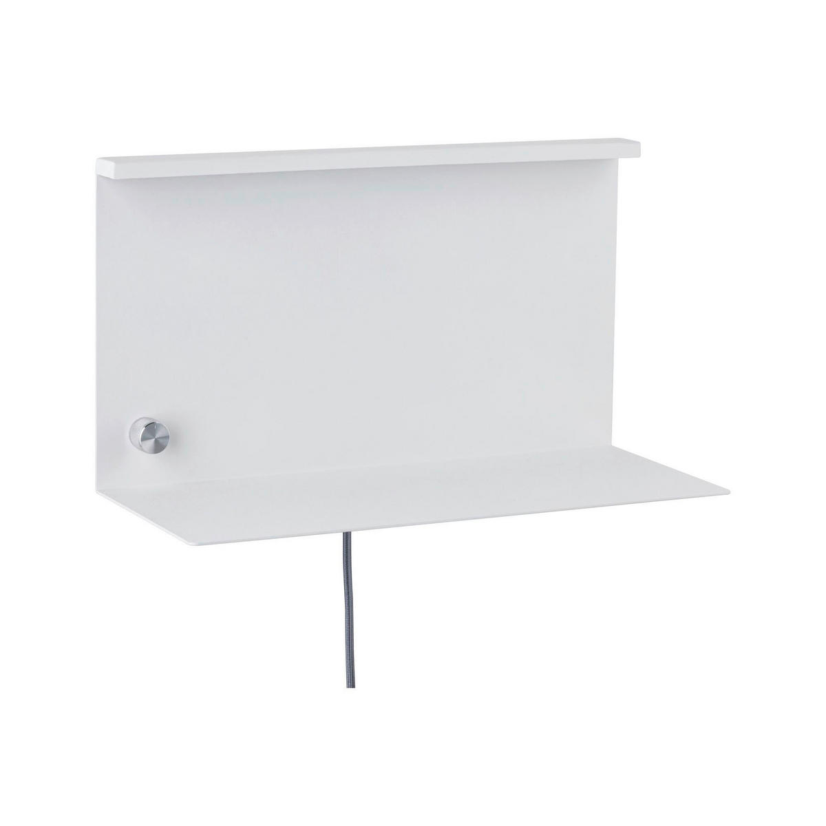 LED-WANDLEUCHTE 35/20 cm   - Weiß, Basics, Metall (35/20cm) - Paulmann