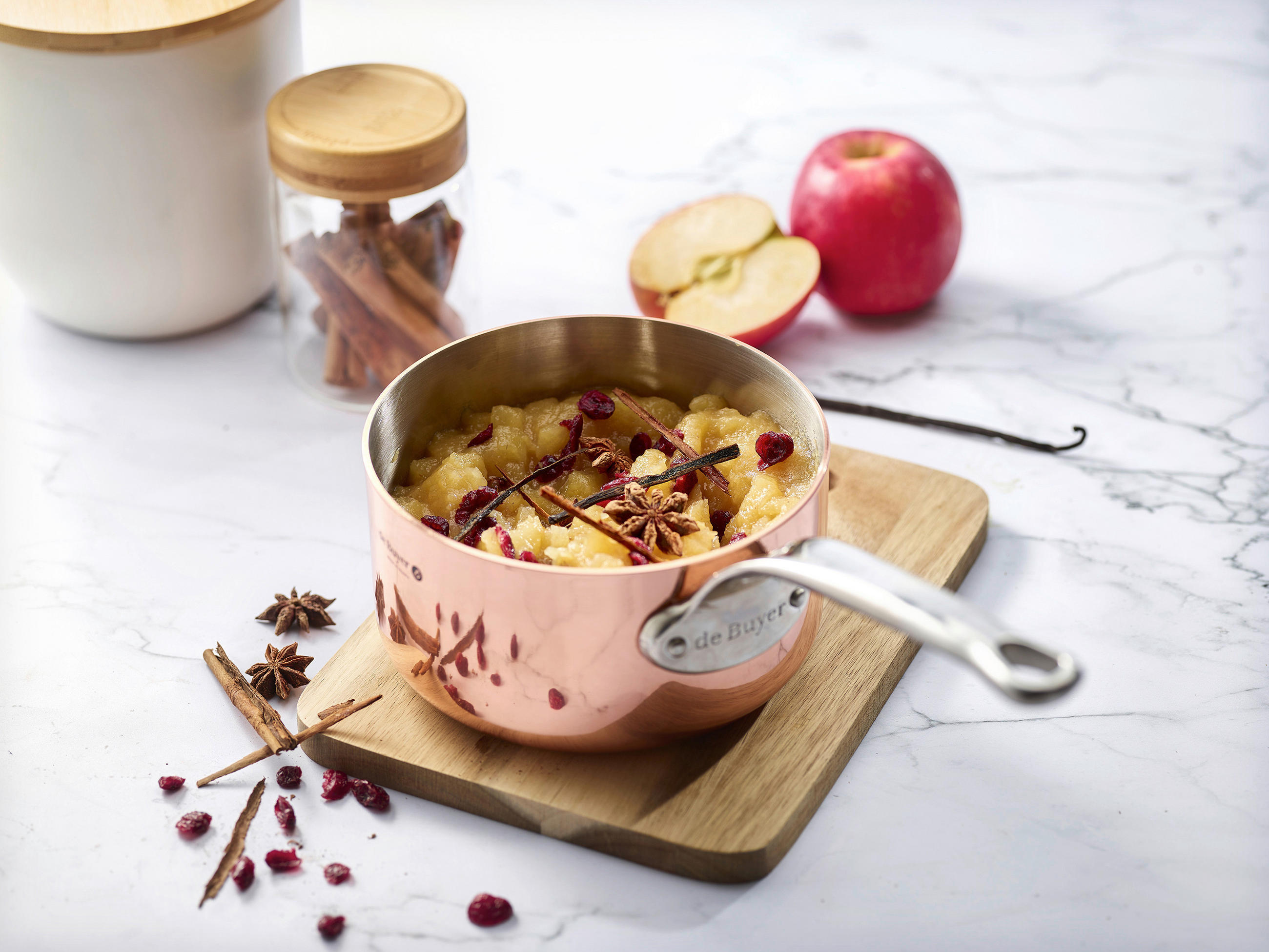 KASSEROLLE DE BUYER INNOCUIVRE 0,48 L  - Kupferfarben, Basics, Metall (10cm) - De Buyer