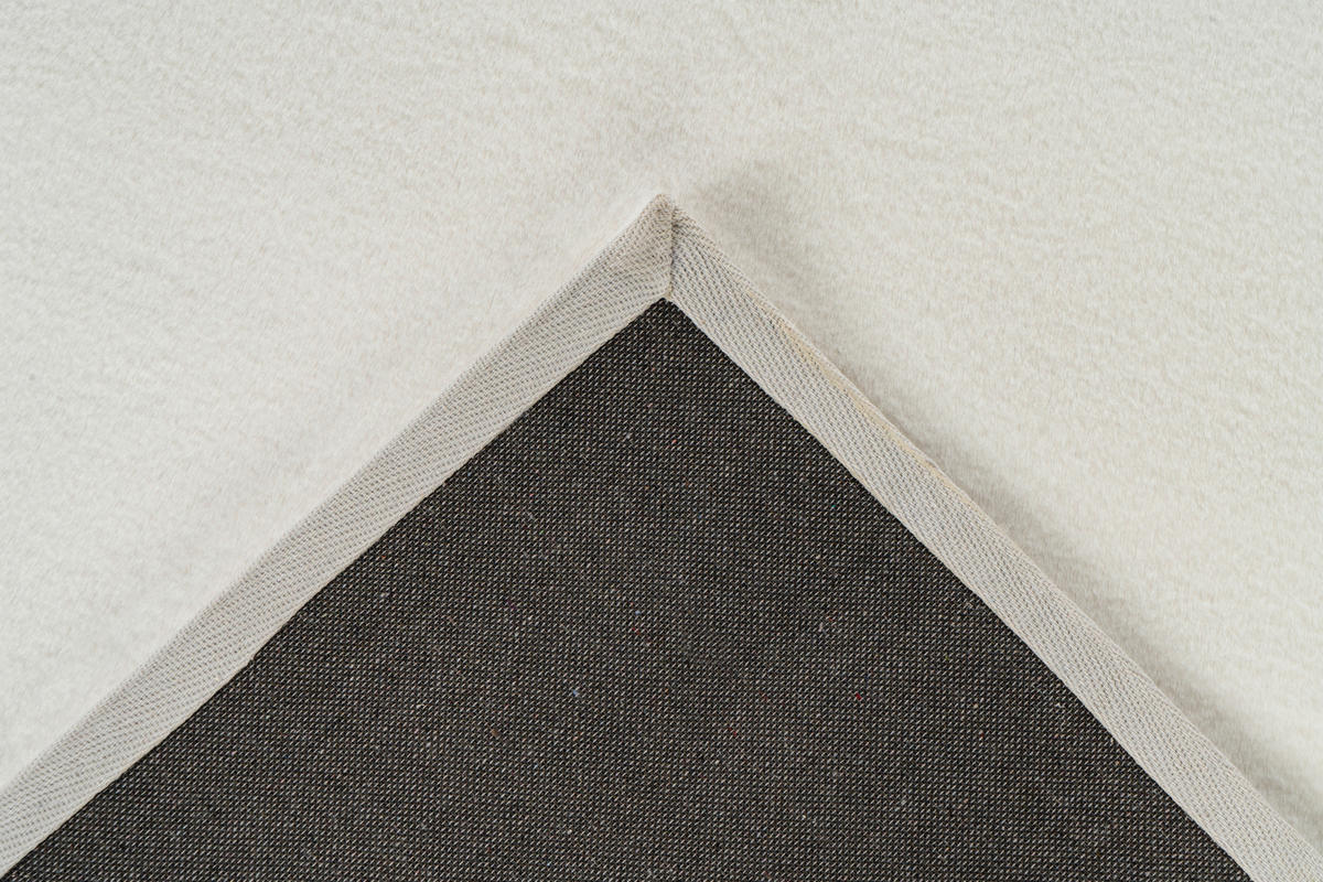 TEPPICH 80/150 cm Rabbit Prime 125 Weiß Weiß  - Weiß, KONVENTIONELL, Textil (80/150cm)