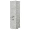 MIDISCHRANK 30/121/33 cm  - Chromfarben/Weiß, KONVENTIONELL, Glas/Holzwerkstoff (30/121/33cm) - Pelipal