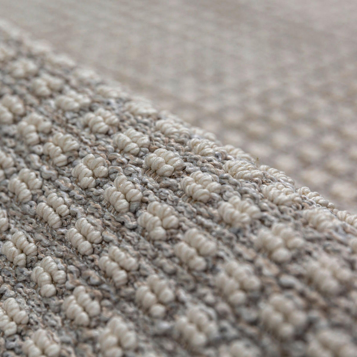 WEBTEPPICH 140/194 cm Grau rechteckig  - Grau, Basics, Kunststoff/Textil (140/194cm)