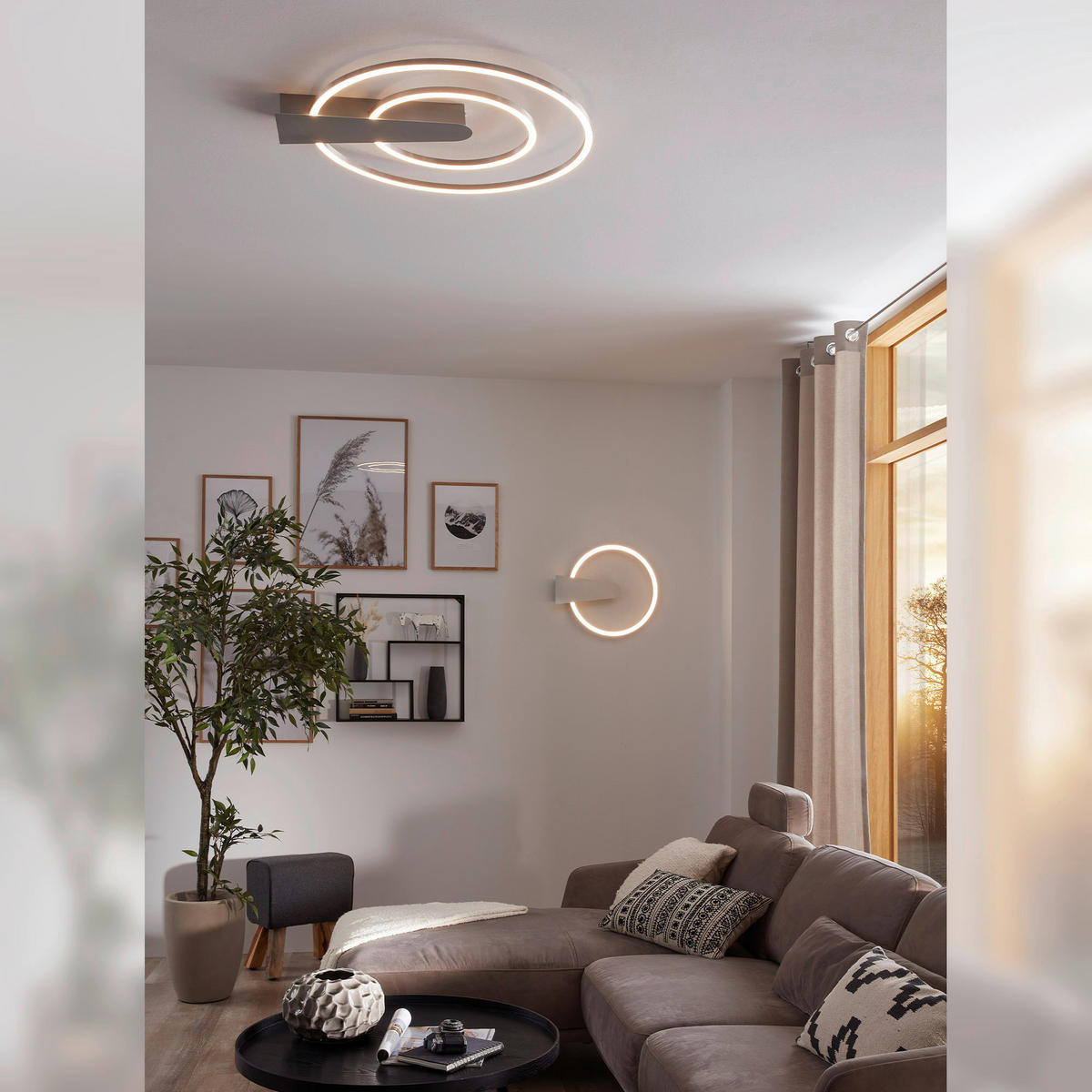 LED MENNYEZETI LÁMPA - Design (55/4cm)