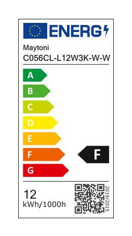 LED-SPOT Ceiling & Wall 5,2/12,5 cm   - Weiß, Trend, Metall (5,2/12,5cm) - MAYTONI