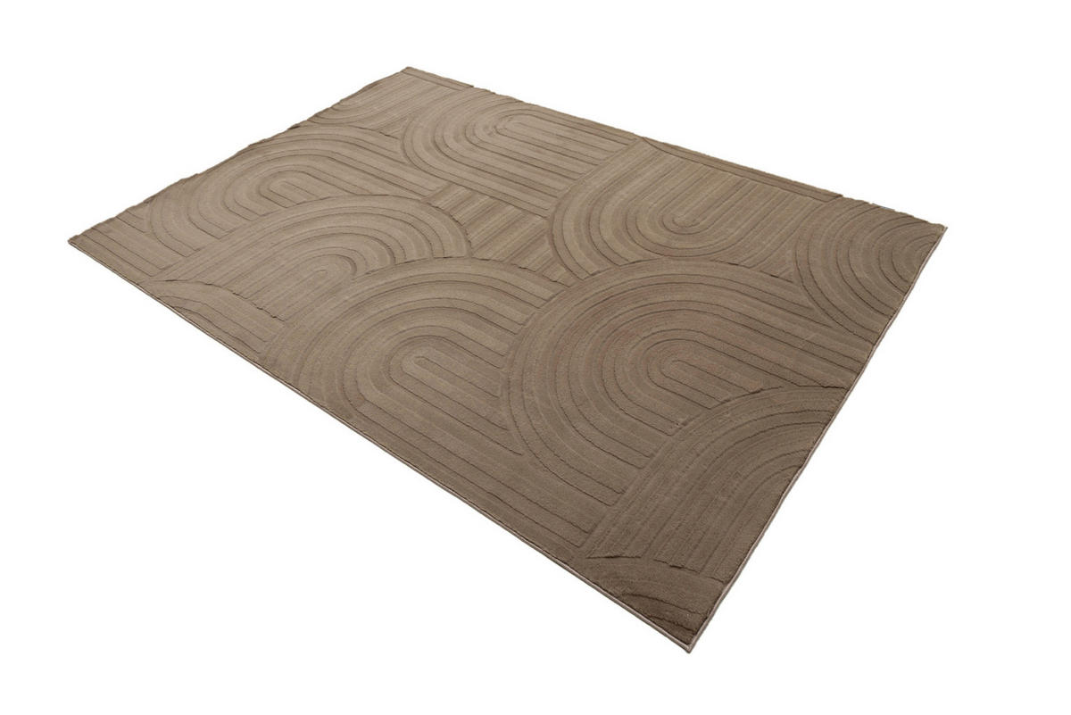 FLACHWEBETEPPICH 160/230 cm Taupe  - Taupe, Basics, Textil (160/230cm) - Kayoom