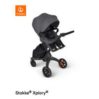OTROŠKI VOZIČEK  Xplory 6  temno siva  - temno siva/črna, Design, kovina/umetna masa (56,5/89-123/75-102cm) - Stokke