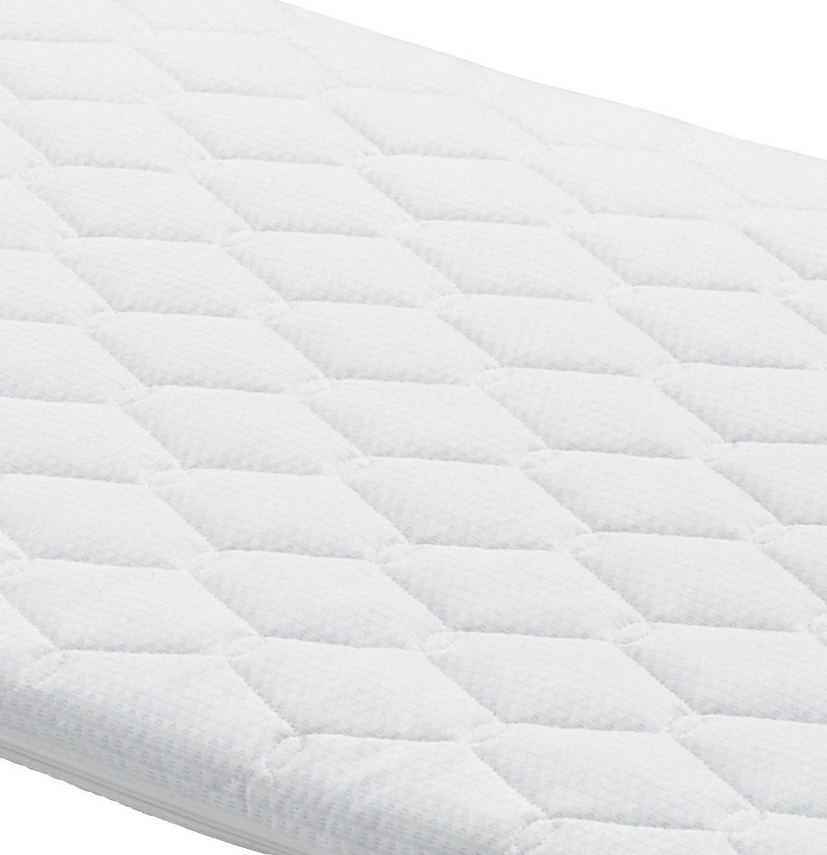 Topper Beta 180/200 cm Höhe ca. 6 cm  - Weiß, Textil (180/200cm) - Primatex