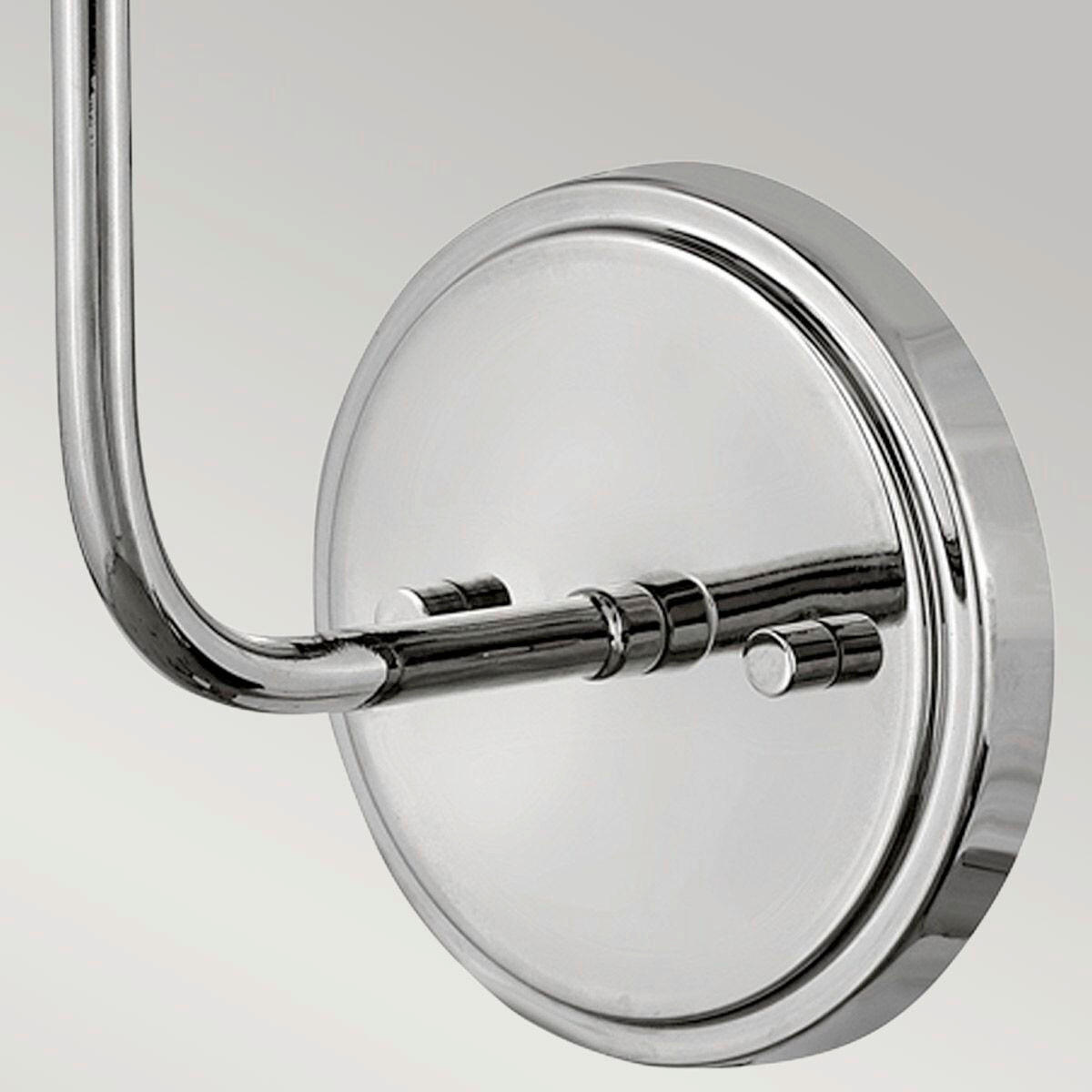 WANDLEUCHTE - Weiss/Nickelfarben, Konventionell, Metall (40/18,4/22,2cm) - Elstead Lighting