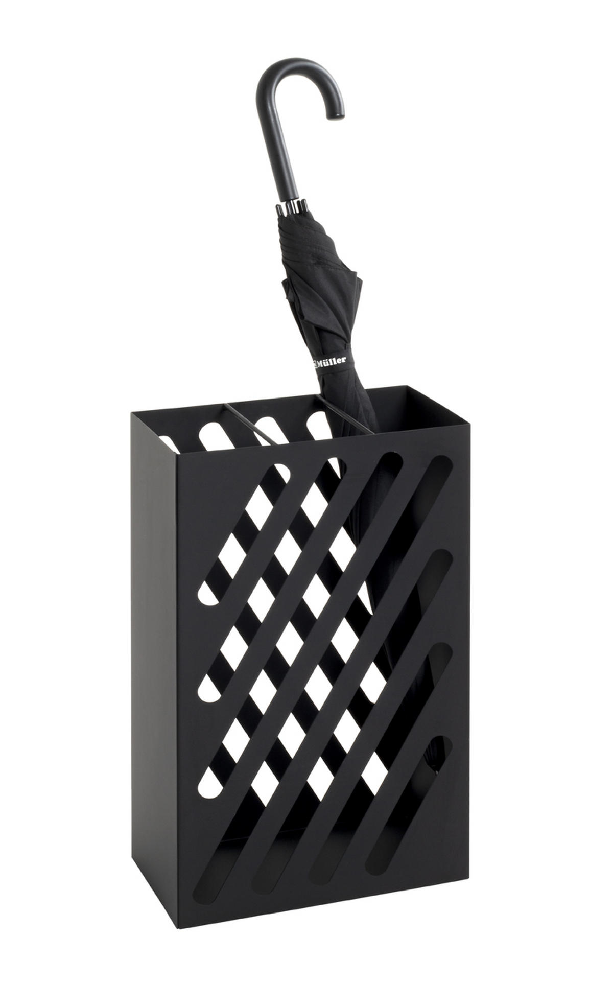 STALAK ZA KIŠOBRANE  crna  metal     - crna, Moderno, metal (30/48/16cm) - Modern Living