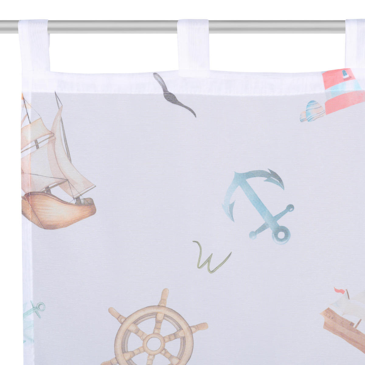 KURZGARDINE    145/50 cm  - Multicolor, LIFESTYLE, Textil (145/50cm) - Esposa