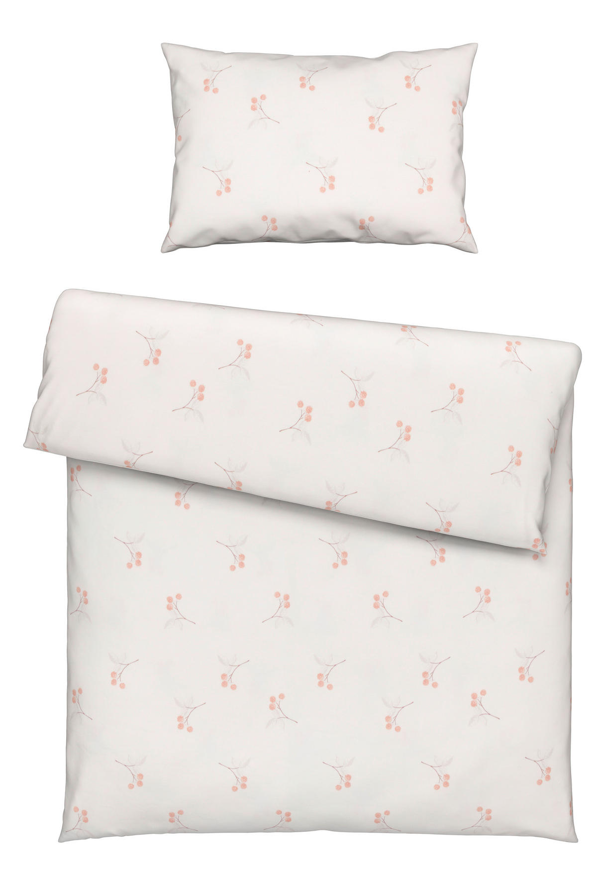 BABYBETTWÄSCHE 100/135 cm  - Weiß, Basics, Textil (100/135cm) - Patinio