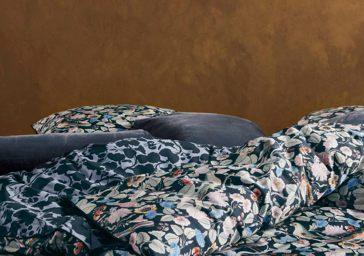 BETTWÄSCHE Aleste Satin 135/200 cm  - Grau, KONVENTIONELL, Textil (135/200cm) - Essenza
