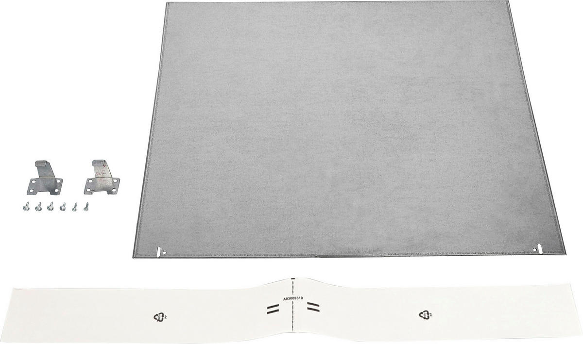 KOCHFELDSCHUTZBODEN   - Edelstahlfarben, Basics, Metall (55,3/3,0/48,3cm) - Electrolux