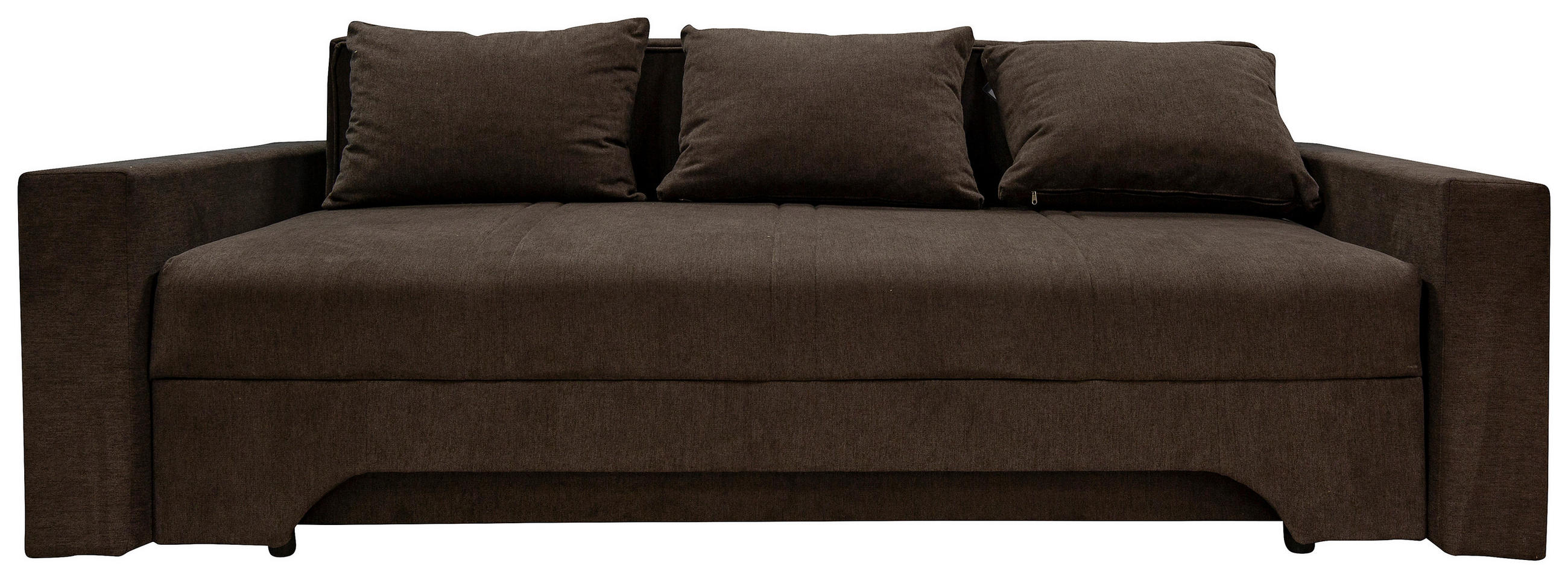 3-SED,  rjava les  - rjava, Design, les (235/85/80cm) - Boxxx