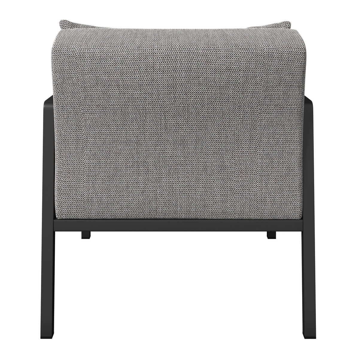 LOUNGEGARNITUR 4-teilig   210/80/86 cm Aluminium  - Anthrazit/Grau, LIFESTYLE, Stein/Textil (210/80/86cm) - Ambia Garden