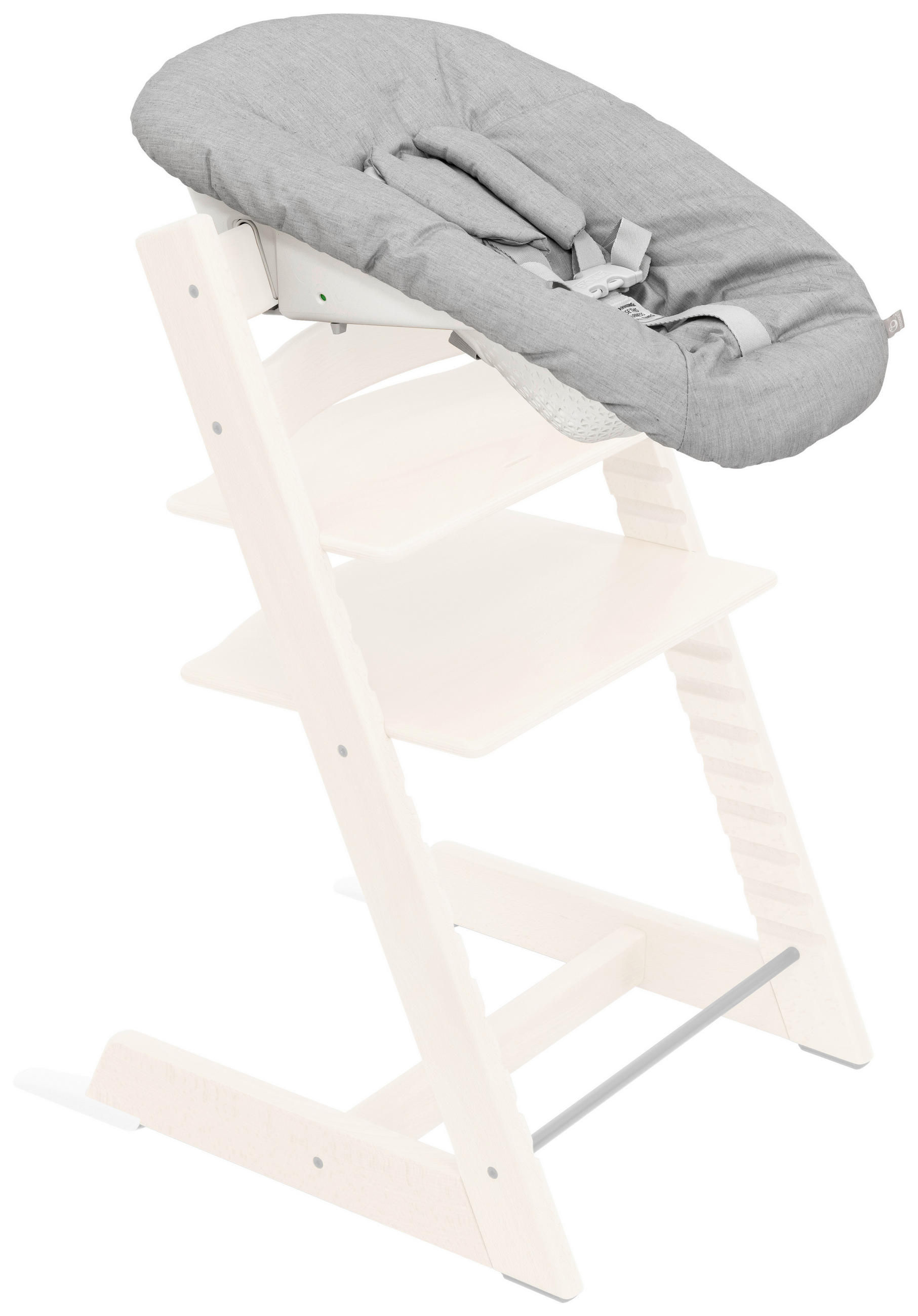 HOCHSTUHL-BABYSCHALE Tripp Trapp Newborn Set  - Grau, LIFESTYLE, Kunststoff/Textil (59/15/27cm) - Stokke