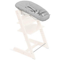 HOCHSTUHL-BABYSCHALE Tripp Trapp Newborn Set  - Grau, Lifestyle, Kunststoff/Textil (59/15/27cm) - Stokke