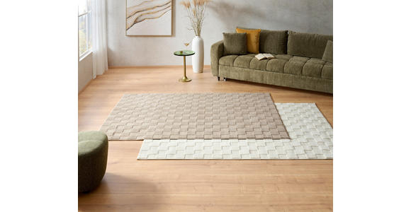 WEBTEPPICH 160/230 cm Beige  - Beige, KONVENTIONELL, Textil (160/230cm) - Novel