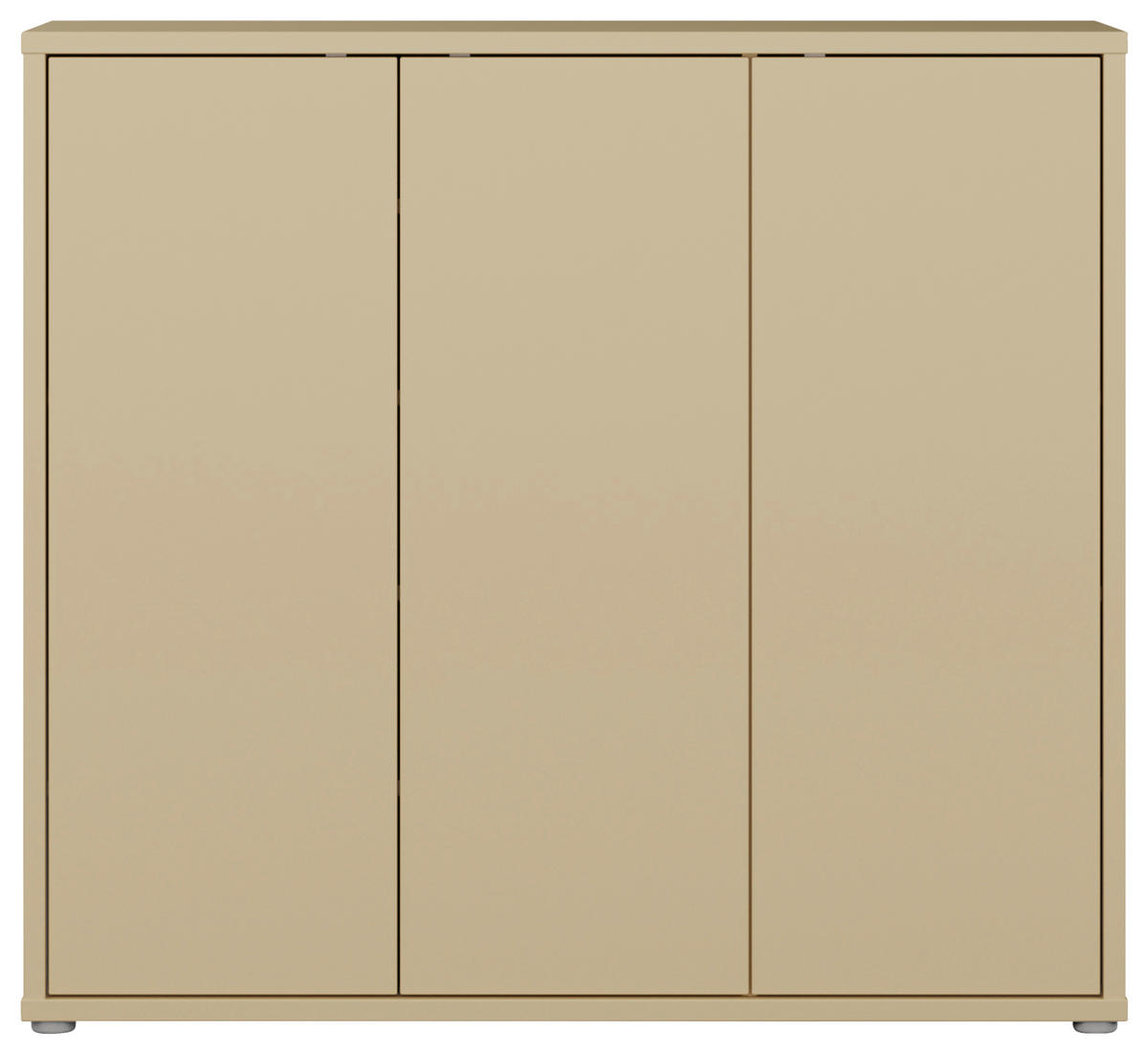 SCHUHSCHRANK  in 109,2/99,1/34,9 cm  - Hellgelb/Grau, MODERN, Holzwerkstoff/Kunststoff (109,2/99,1/34,9cm) - Carryhome