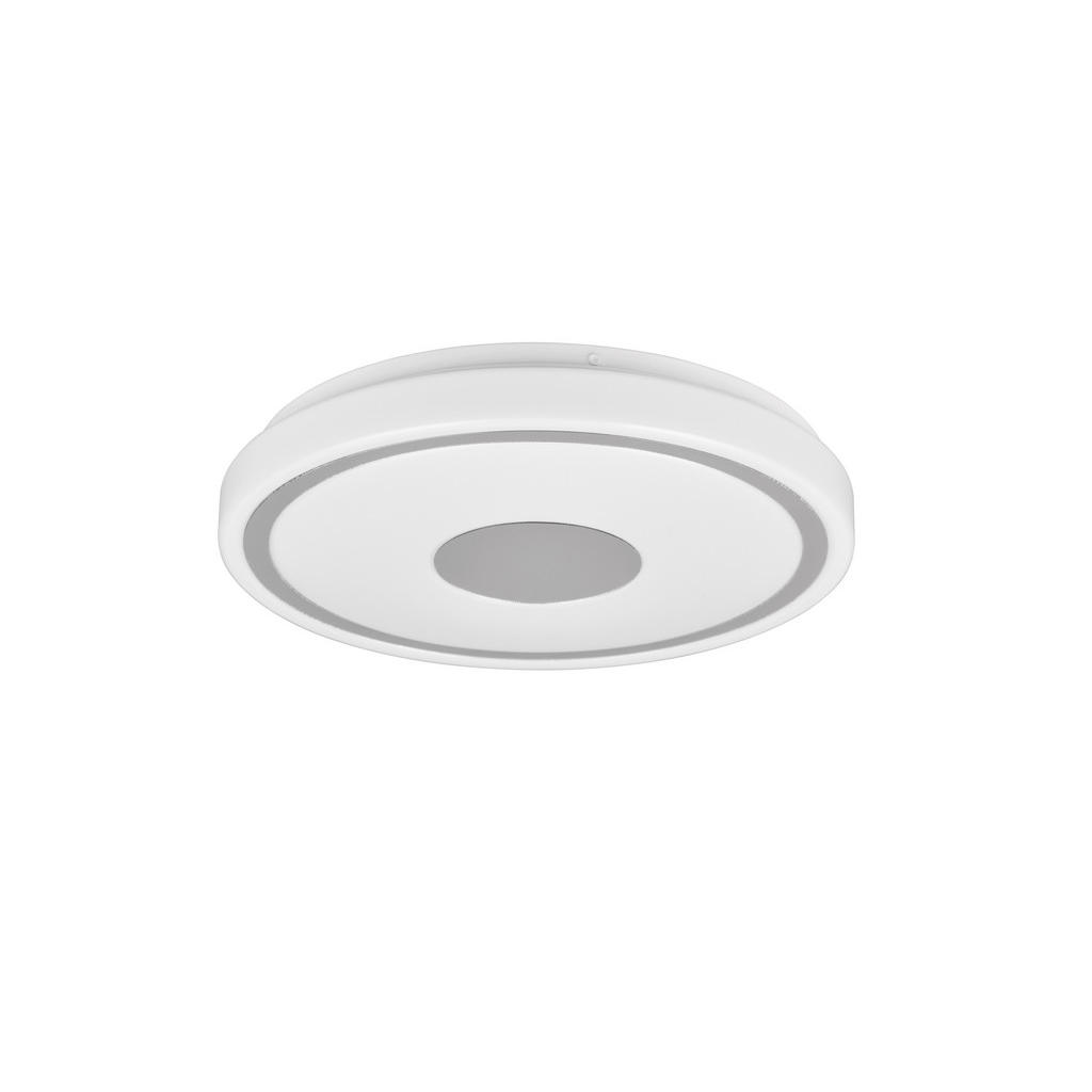 Thumbnail - Led-Deckenleuchte Bunda, Weiß, Chrom, Kunststoff, 5 cm, Lampen & Leuchten, LED Beleuchtung, LED-Deckenleuchten