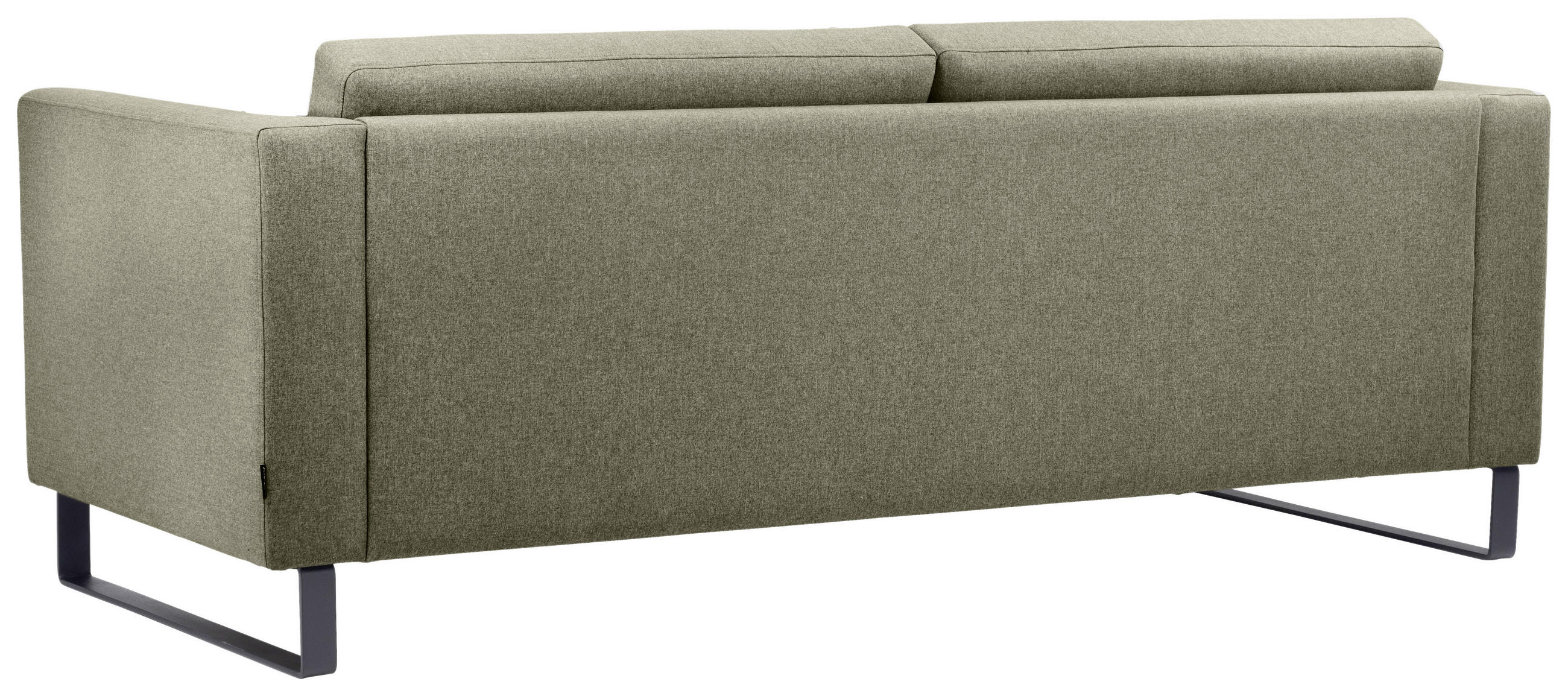 SOFFA i ljusbrun - ljusbrun/svart, Modern, metall/trä (217/88/88cm) - Hom`in
