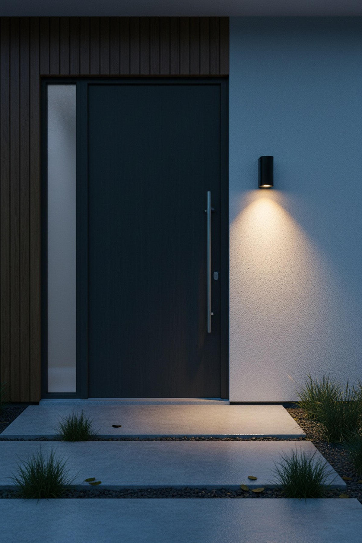 AUßENWANDLEUCHTE Alor 8/10/17 cm  - Schwarz, Basics, Kunststoff/Metall (8/10/17cm) - Markslöjd