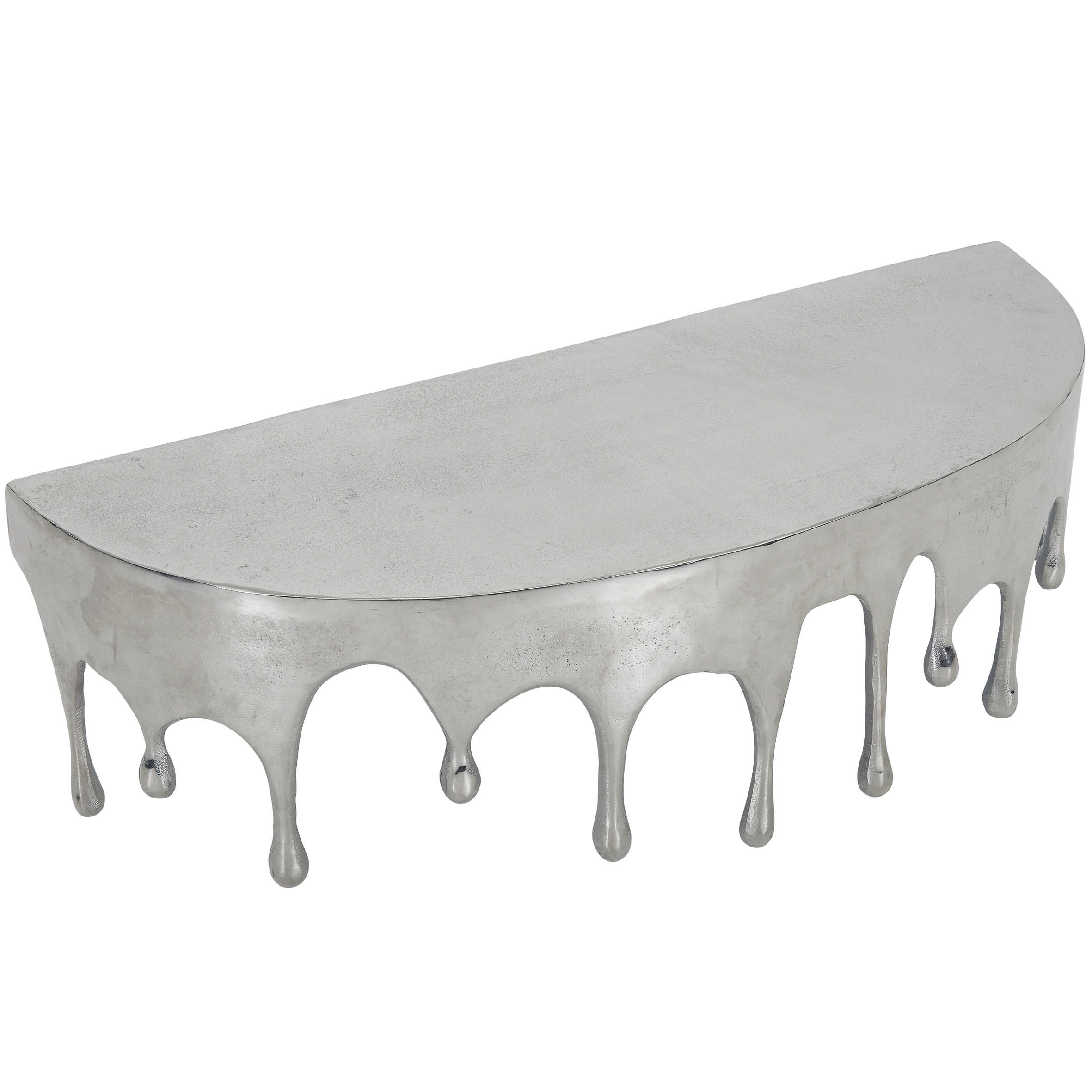 WANDREGAL 90/27/34 cm  - Silberfarben, MODERN, Metall (90/27/34cm) - Ambia Home