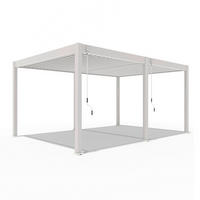 PERGOLA 360/530/255 cm   - Perlmutt, Basics, Metall (360/530/255cm) - Gardenson