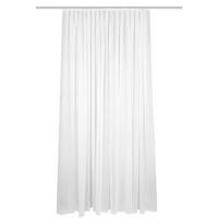 KUSOVÁ ZÁCLONA, 450/120 cm - bílá, Basics, textil (450/120cm) - Schmidt W. Gmbh