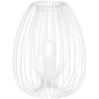 TISCHLEUCHTE 25/31 cm  - Weiß, Design, Metall (25/31cm) - Fabas Luce