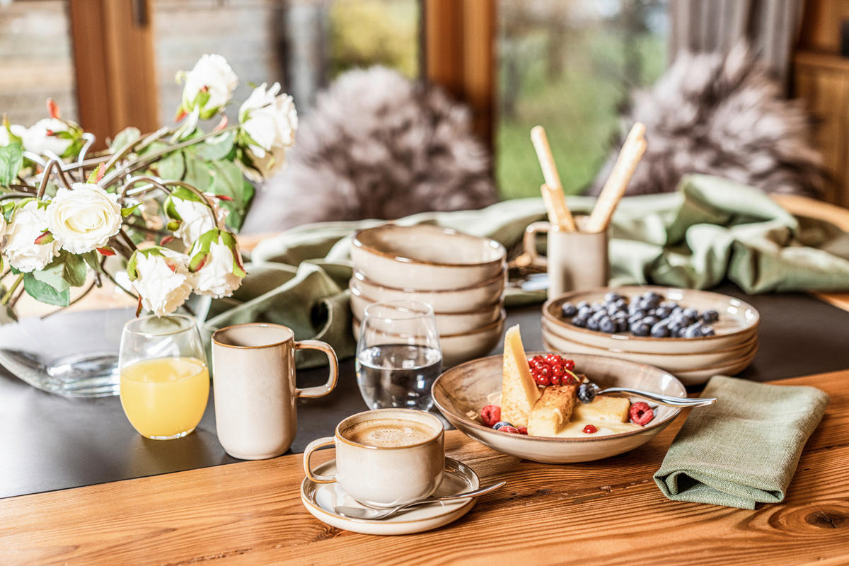 KAFFEESERVICE Beige NEBELWALD 12-teilig  - Beige, Basics, Keramik - Gipfelstück