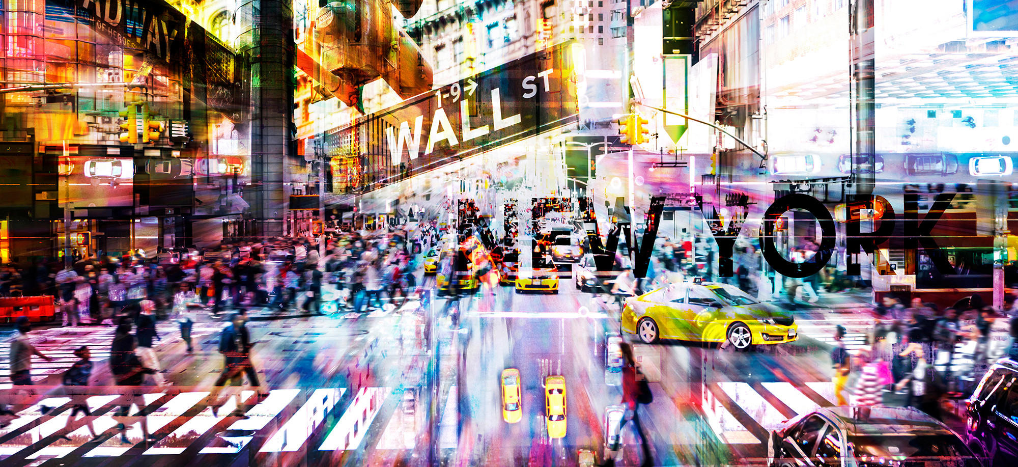 Monee UMELECKÁ TLAČ, mestá, 120/55 cm