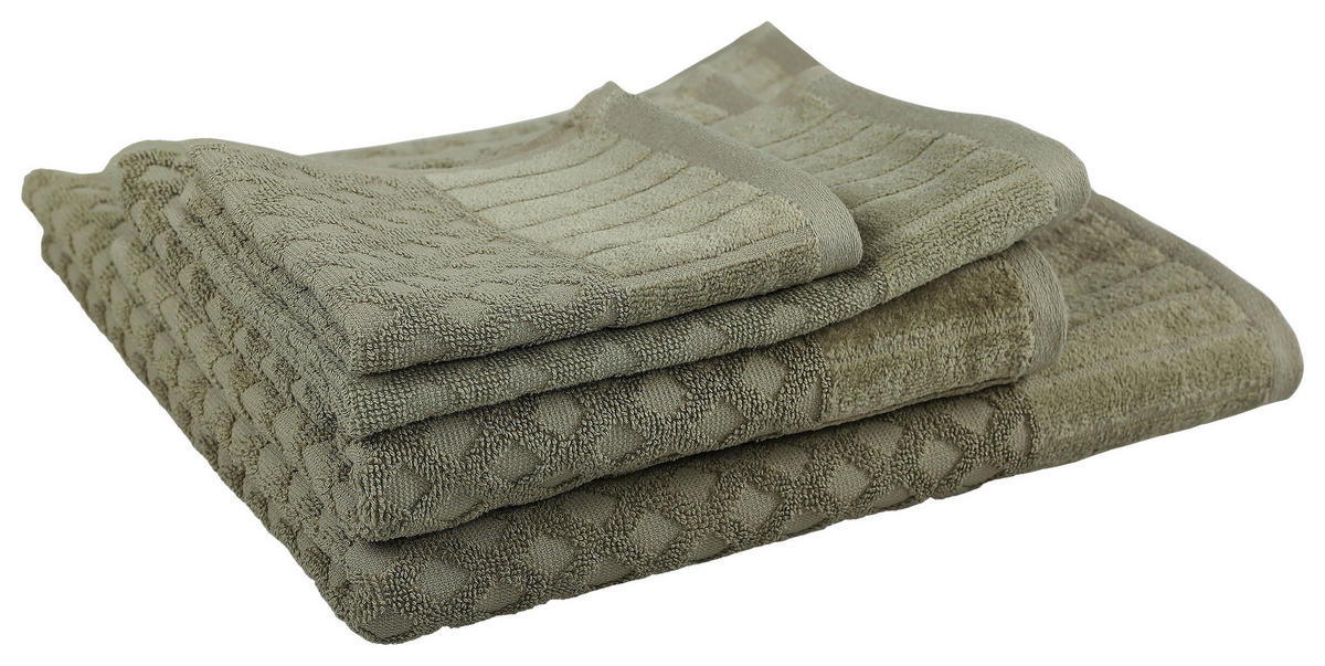 HANDTUCH Grün  - Grün, Basics, Textil (50/100cm) - Dieter Knoll
