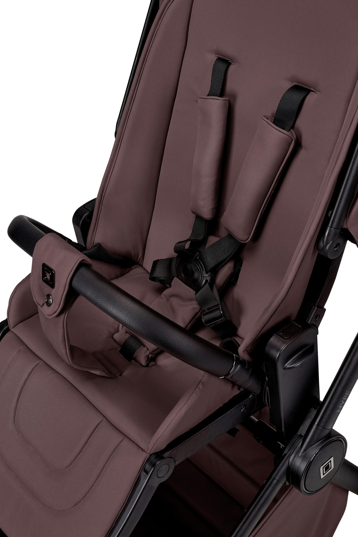 BUGGY Hype  - Schwarz/Braun, Basics, Textil (96/57/114cm) - Moon